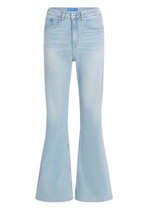 Karl Lagerfeld Jeans high-rise flared jeans - Blue