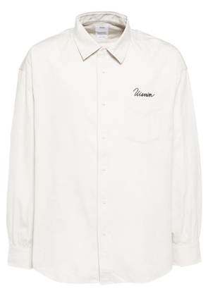visvim embroidered shirt - Grey