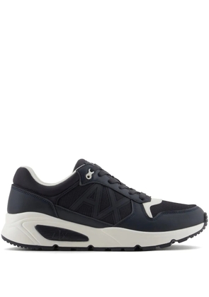 Armani Exchange logo sneakers - Blue