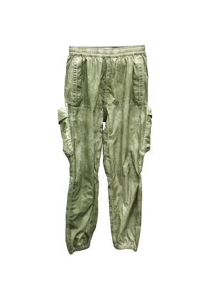 Stone Island logo-patch cargo pants - Green