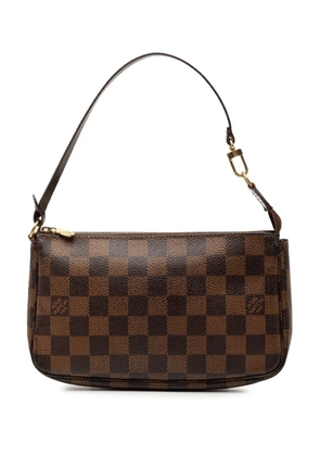 Louis Vuitton Pre-Owned 2011 Damier Ebene Pochette Accessoires shoulder bag - Brown