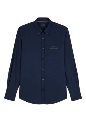 Paul & Shark embroidered-logo shirt - Blue
