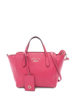 Gucci Pre-Owned 2000s mini Swing leather tote bag - Pink