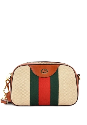 Gucci Pre-Owned Camera Bag Vintage Web Canvas crossbody bag - Neutrals