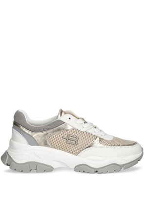 Baldinini metallic-detail sneakers - Neutrals