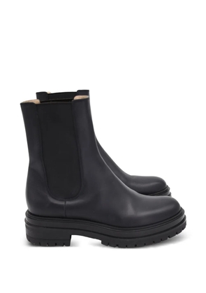Gianvito Rossi Chester leather boots - Black