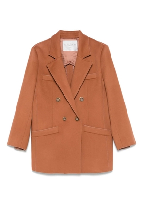 Forte Forte double-breasted blazer - Orange