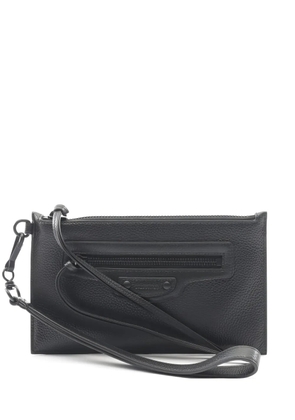Balenciaga Pre-Owned 2020s Neo Classic leather clutch bag - Black