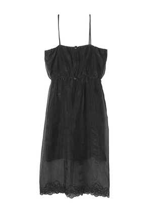 Cecilie Bahnsen Barr drawstring dress - Black