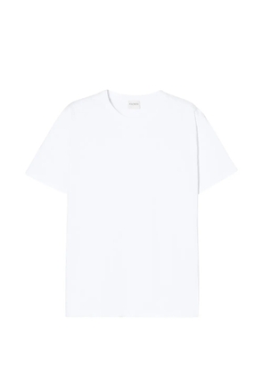 Closed short-sleeved T-shirt - White
