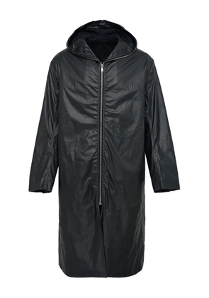 Rick Owens Mac hooded raincoat - Black