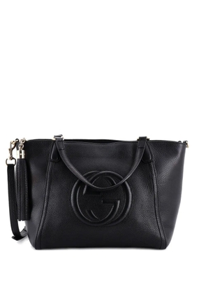 Gucci Pre-Owned Soho Convertible Top Handle Bag Leather Small satchel - Black