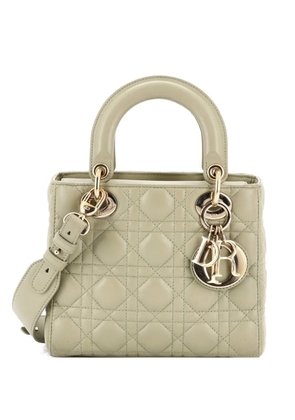Christian Dior Pre-Owned My ABCDior Lady Dior Bag Cannage Quilt Lambskin crossbody bag - Green