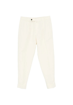 Berwich pleated tapered trousers - Neutrals