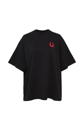 Jil Sander CNY embroidered T-shirt - Black