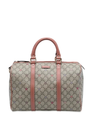 Gucci Pre-Owned 2016-2025 Medium GG Supreme Stars Joy boston bag - Brown