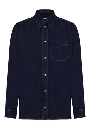 Maison Kitsuné buttoned pocket shirt - Blue