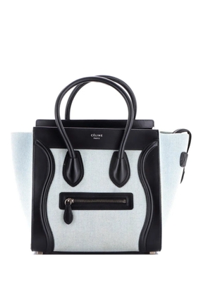 Celine Pre-Owned Luggage Bag Grainy Leather Mini tote bag - Black