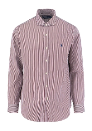 Polo Ralph Lauren striped logo shirt - Red
