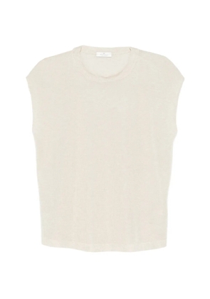 PANICALE boat-neck T-shirt - Neutrals