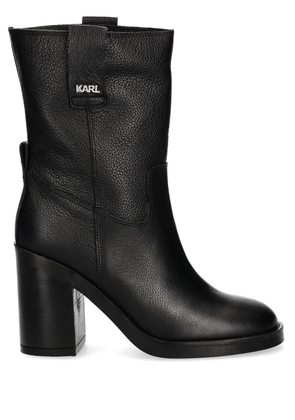 Karl Lagerfeld 100mm Brookyln boots - Black