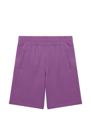 Comme Des Garçons Shirt elasticated-waist track shorts - Purple