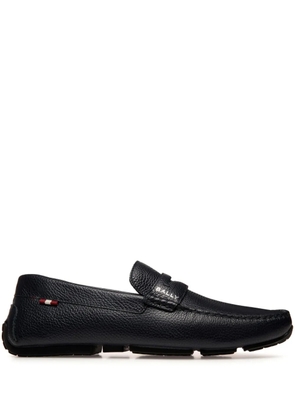 Bally Palsy grained-leather loafers - Black