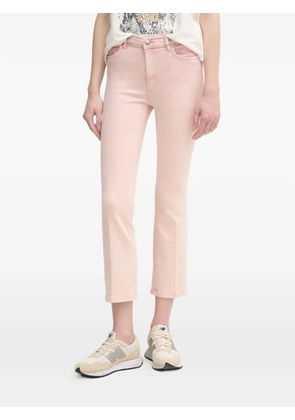 OUI pink cropped jeans