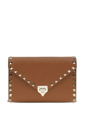 Valentino Garavani signature Rockstud-embellishment mini bag - Brown