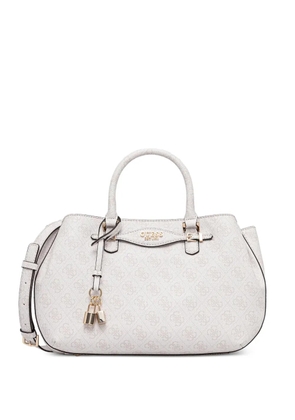 GUESS USA monogram padlock tote bag - Neutrals
