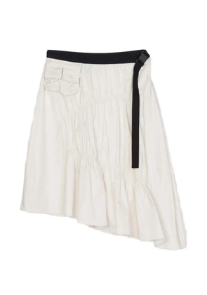 3.1 Phillip Lim ruffled asymmetric skirt - White