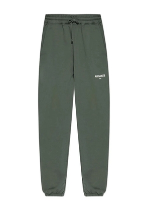 AllSaints Halcyon logo-print track pants - Green