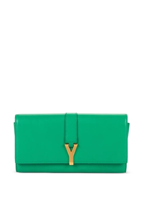 Saint Laurent Pre-Owned small Ligne-Y wallet - Green