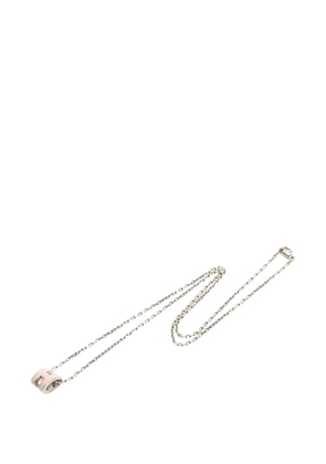 Hermès Pre-Owned 2010s Mini Pop necklace - Silver