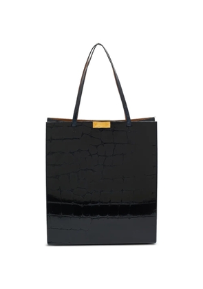 Stella McCartney Pre-Owned crocodile-embossed tote bag - Blue