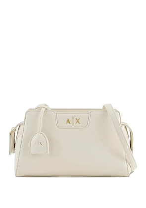 Armani Exchange logo-detail cross-body bag - Neutrals