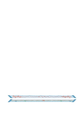 Longchamp Rubans scarf - Blue