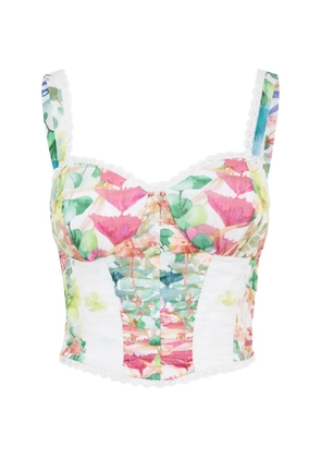 Charo Ruiz Ibiza Sylva floral-print top - White