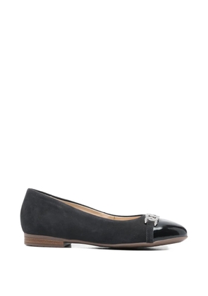 ARA chain-detail ballet flats - Black