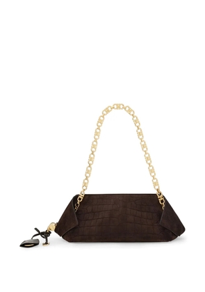 Ferragamo small folded shoulder bag - Brown