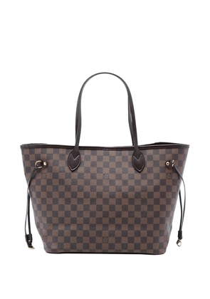 Louis Vuitton Pre-Owned 2009 Damier Ebene Neverfull MM tote bag - Brown