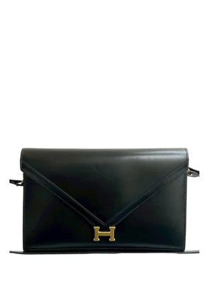 Hermès Pre-Owned 1993 Box Calf Lydie Clutch shoulder bag - Black