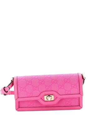 Gucci Pre-Owned Luce GG Canvas Mini shoulder bag - Pink
