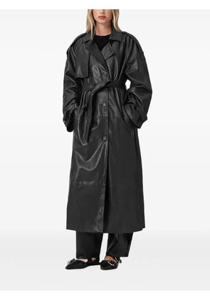 AllSaints Reed belted trench coat - Black