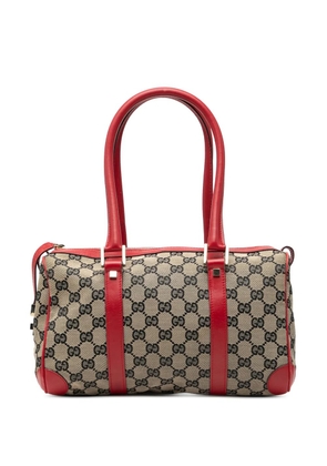 Gucci Pre-Owned 2000-2015 GG Canvas boston bag - Brown