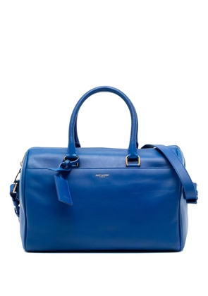 Saint Laurent Pre-Owned 2013 Leather Classic Duffle 6 satchel - Blue