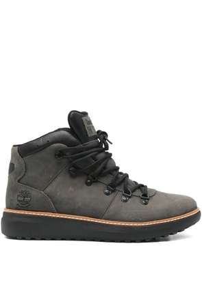 Timberland Hudson Road lace-up leather boots - Grey