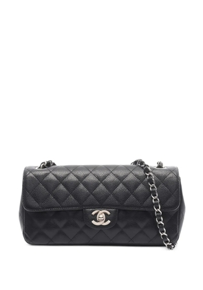 CHANEL Pre-Owned 2006-2008 East West chain-strap shoulder bag - Black