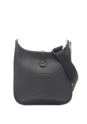 Hermès Pre-Owned 2024 PM Evelyn 3 Troyes leather shoulder bag - Black