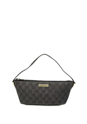 Gucci Pre-Owned 2000-2015 GG Denim Boat shoulder bag - Grey